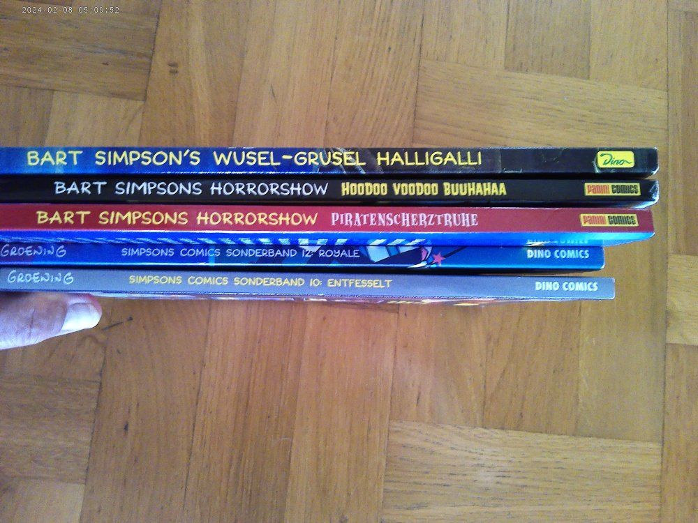 Fumetti: Simpsons Comics Horrorshow 5 X  GROSSBAND !!! – Usato da Volketswil venduto da nemo2000 2