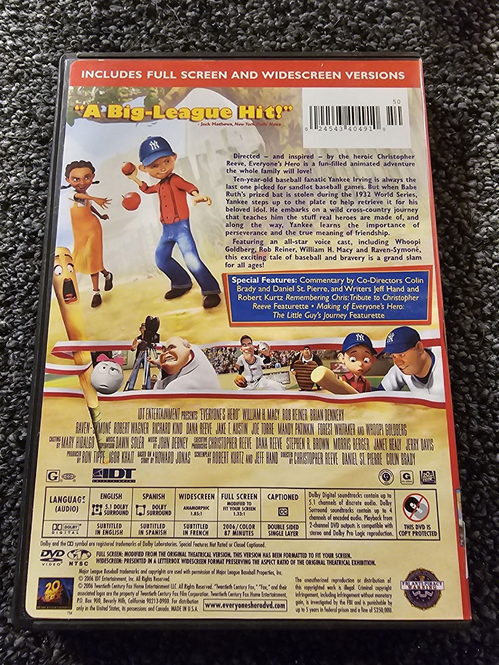 Tutti i DVDs: DVD - Everyone's Hero - Ein Held muss her (16970) – Usato da Ruswil venduto da jan_bxl5 1
