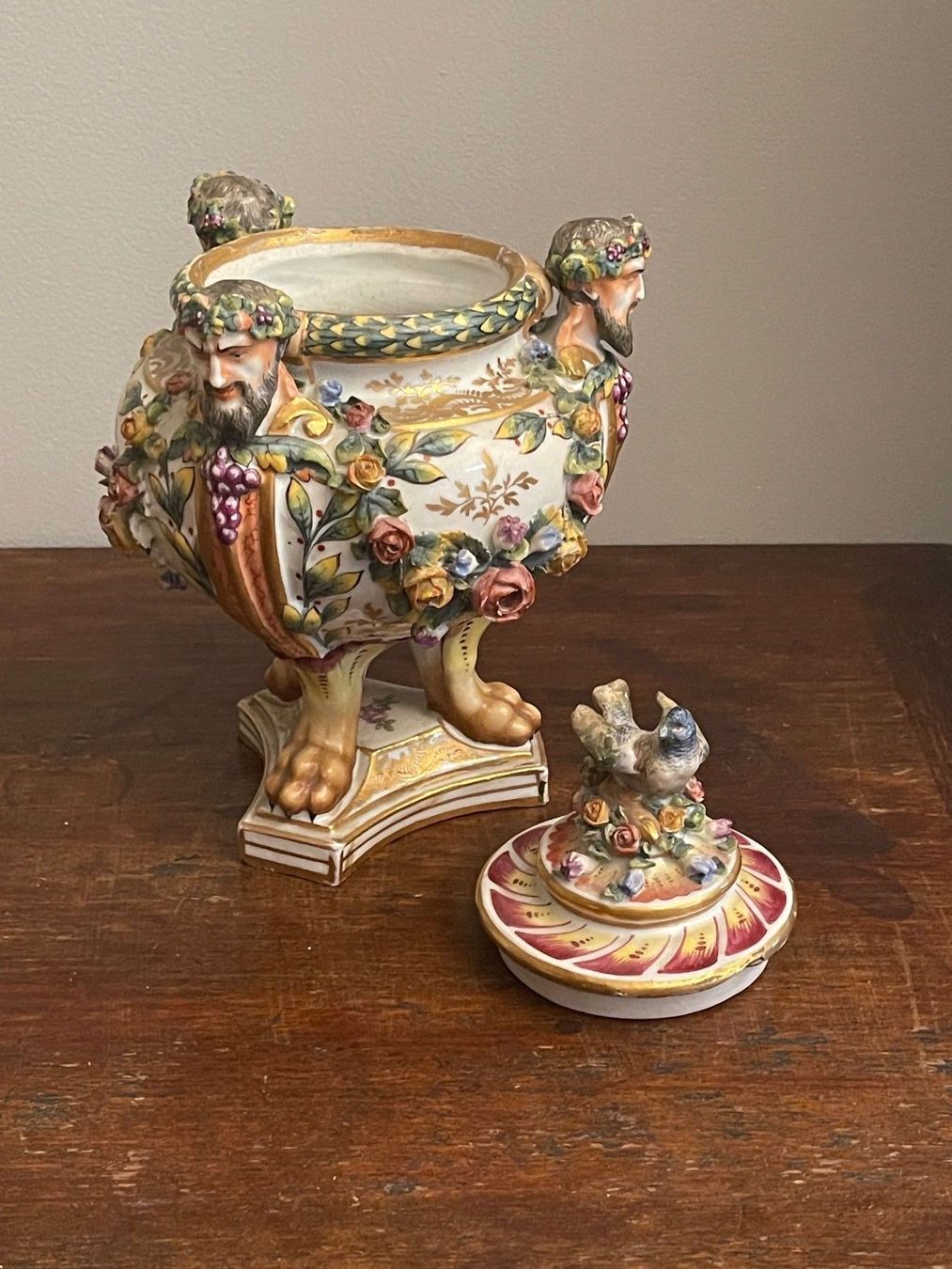 Vasi & Recipienti: Potiche in ceramica, epoca XIX secolo – Usato da Bellinzona venduto da Omegart 3