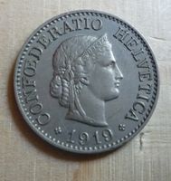 10 Rappen 1919, unz, Kat.75.--