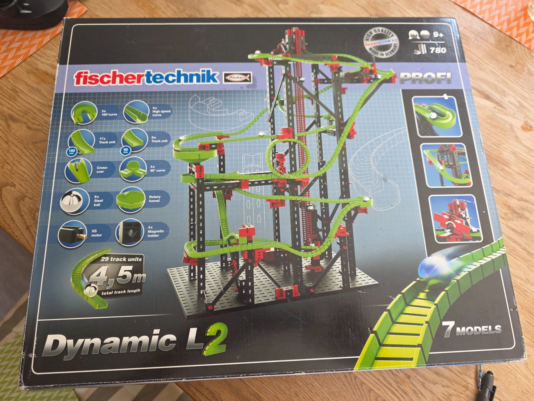 Fischer Kit di costruzioni: Murmelbahn Fischer Technik – Usato da Aarwangen venduto da hammett 1
