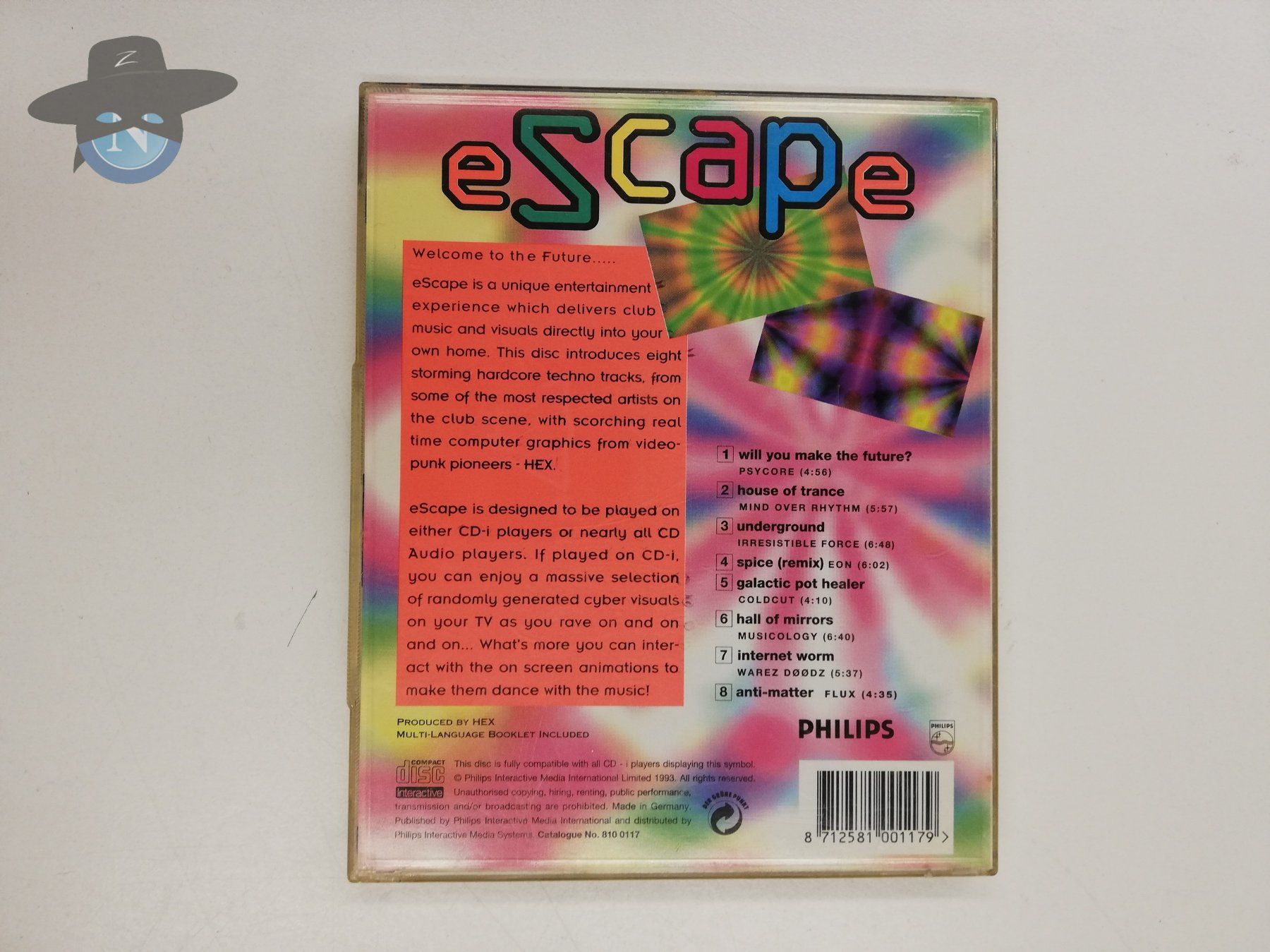 Giochi: Escape - Music Disc / Philips CDI CD-i – Usato da St. Gallen venduto da zorro_dc 1