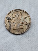 Pièce Suisse 2 cts 1948 B - Helvetia Croix Suisse
