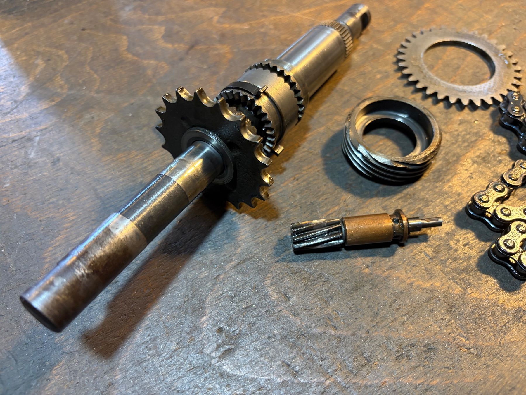 Sachs Parti ricambio per ciclomotori: Sachs 50/3 Pedalachse - Versand möglich – Difettoso da Hinwil venduto da Biketube 3