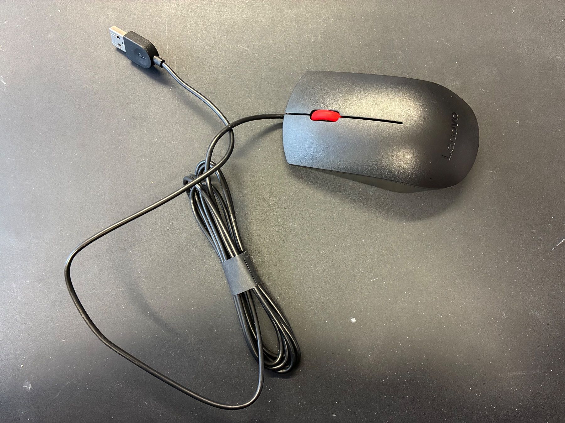 Mouse: Lonovo - Maus mit Kabel - wie neu – Nuovo (secondo la descrizione) da Hütten venduto da yve_tf69