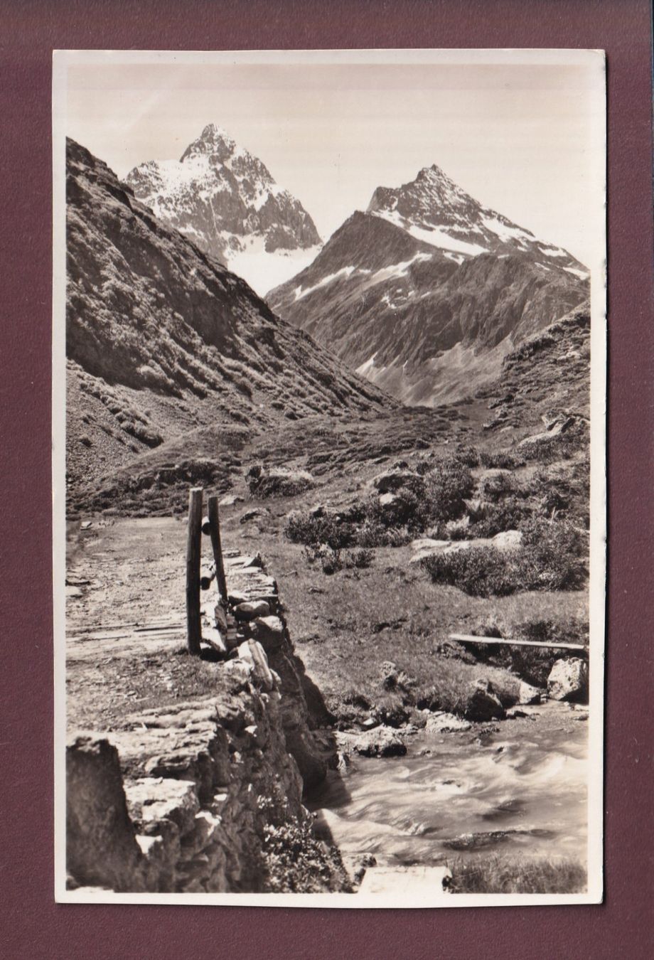 Ansichtskarten: Am SUSTENPASS - Sustenhörner – Gebraucht aus Pully von nicecards