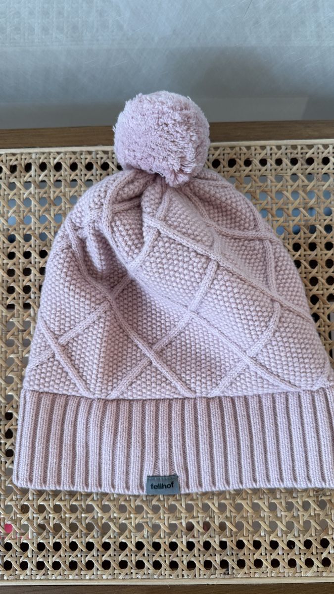 Fellhof Hüte, Mützen & Caps: Fellhof Merino Wool Winter Hat, Pink, One Size – Neu (gemäss Beschreibung) aus zug von Inaar 3