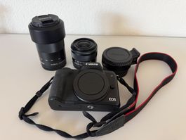 Canon EOS M50 Kit mit Zubehör