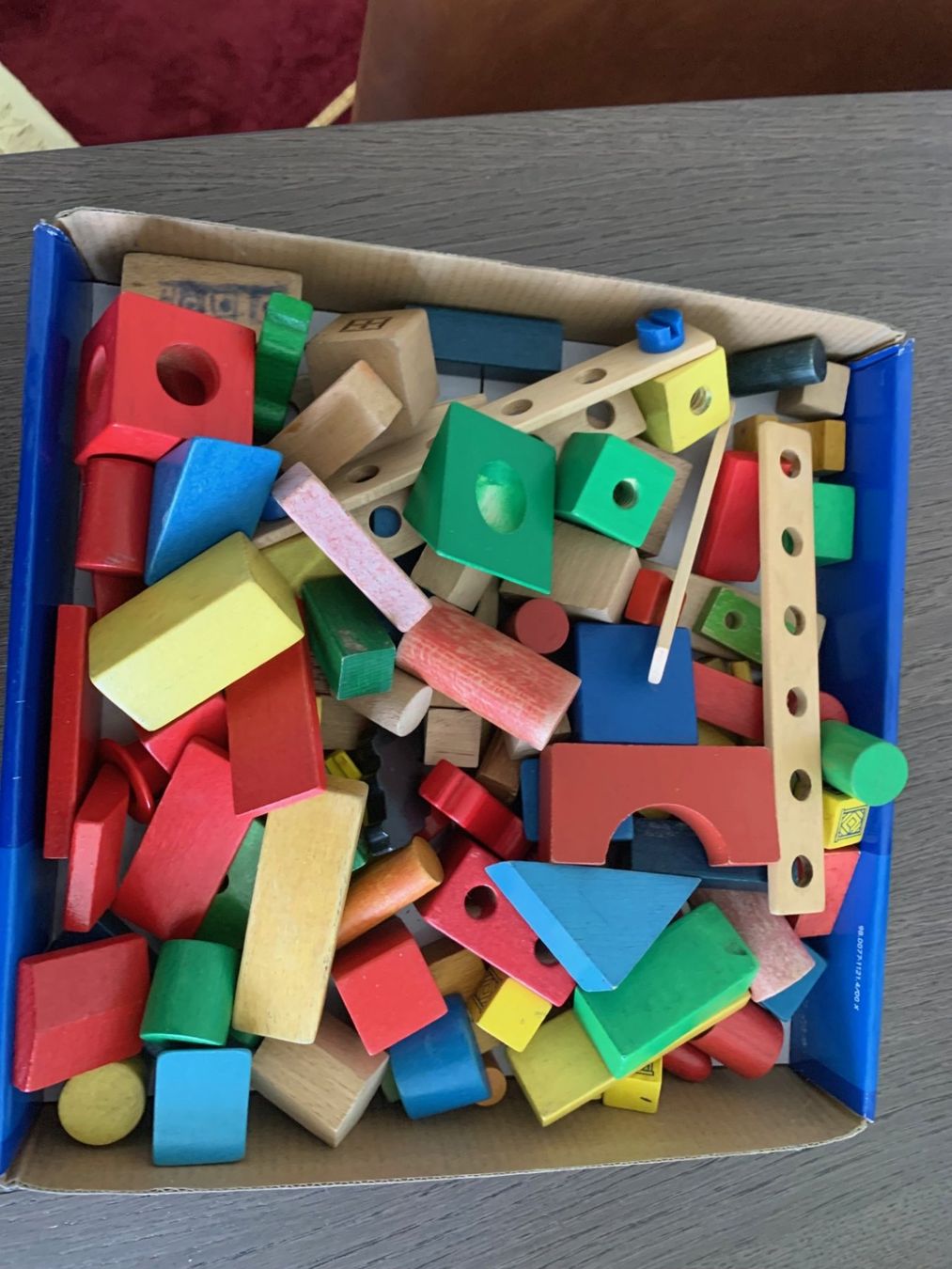 Jeux de construction: Holzbausteine bunt gebraucht – D'occasion à Emmen par newdeal1970