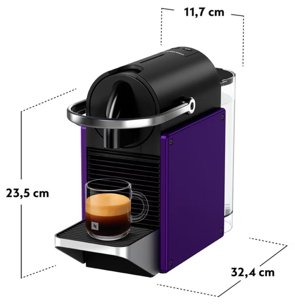Nespresso Kaffeemaschinen & Espressomaschinen: NESPRESSO PIXIE PURPLE (ARPEGGIO) Maschine ... – Neu und originalverpackt aus Klosters von  4