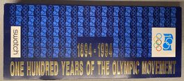 Swatch-Uhr Olympic 100 years 1894-1994