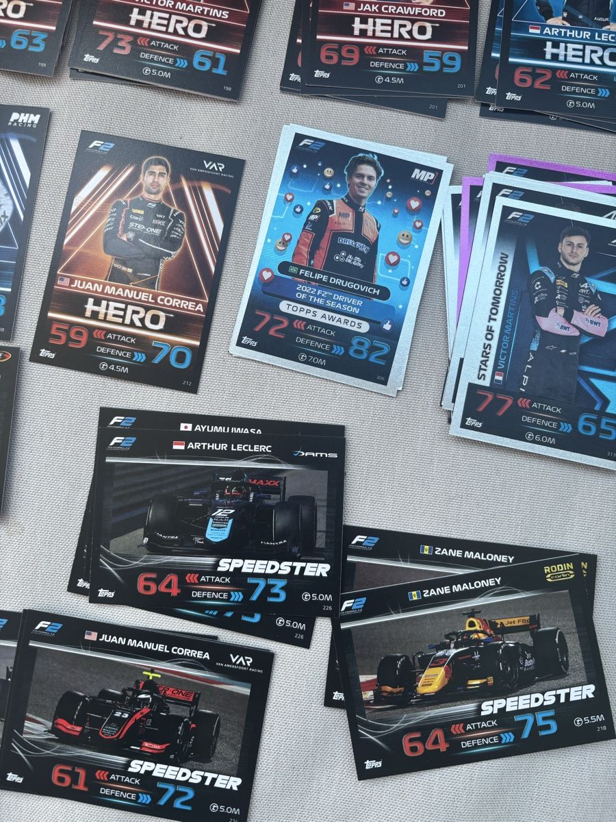 Topps Sammelbilder & Trading cards: Topps Turbo Attack 2023 - F2 & F3 Bundle – Neu (gemäss Beschreibung) aus Zug von its_k265 1