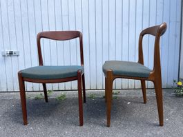 Mid Century 60er Jahre Teak Esszimmerstühle Denmark