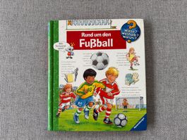 Rund um den Fussball - mit Klappen, Wieso Weshalb Warum Buch