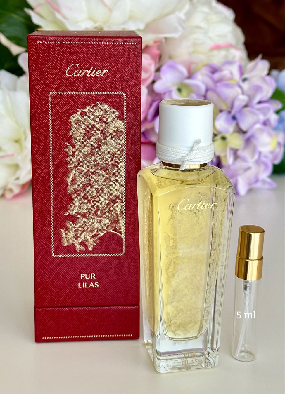 Cartier Parfum & Eau de Toilette: Pur Lilas Cartier 5 ml probe – Gebraucht aus Täuffelen von RoyaltyBrown