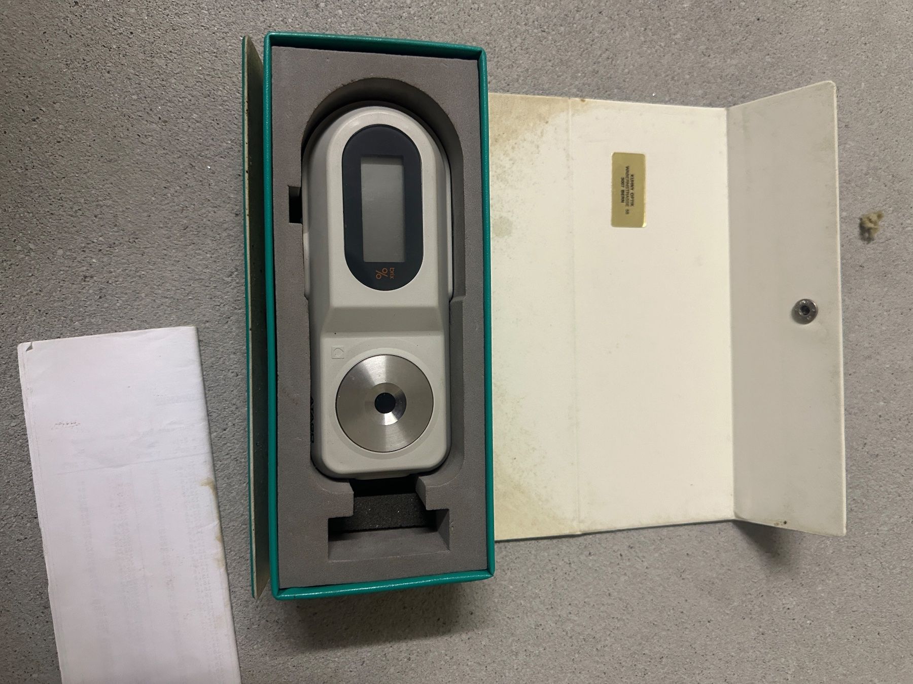 Misurare: Digital Refraktometer PR-1 – Usato da Zürich venduto da Zuerich_Seebach 1