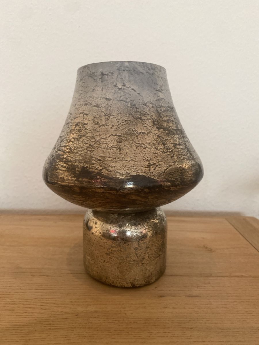 Lanternes: Windlicht aus Glas silberfarben – D'occasion à Bern par YanickZ