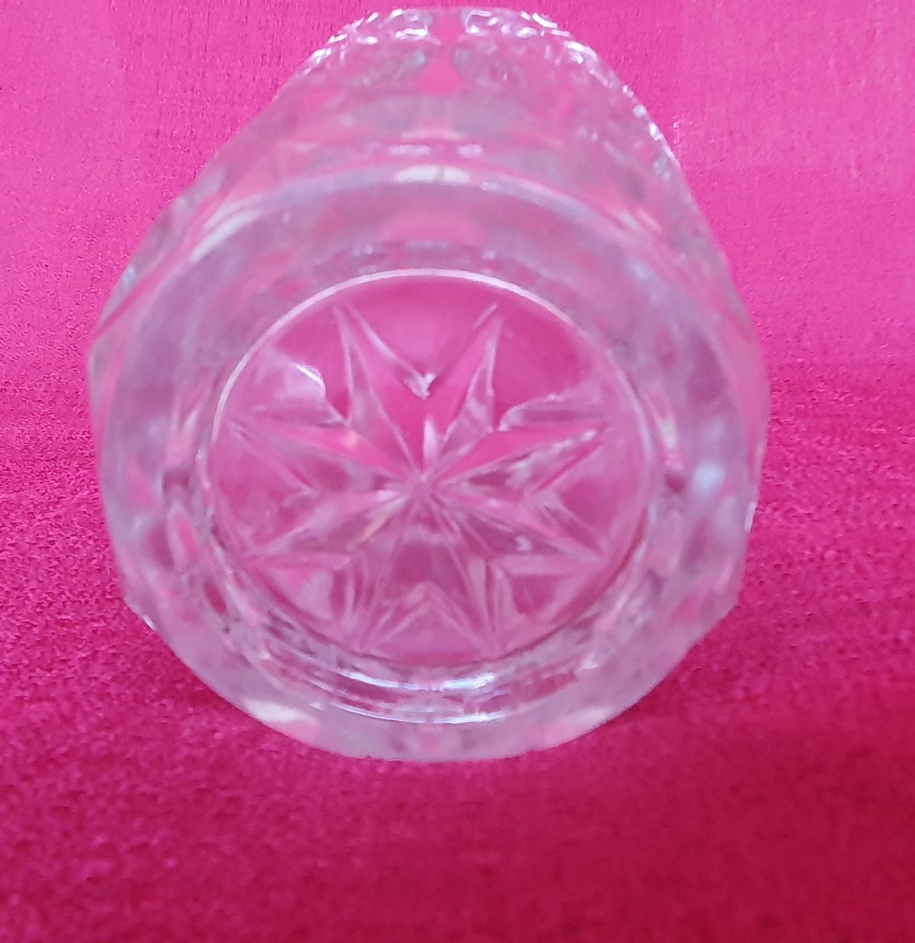 Vasi & Recipienti: Kristall Glas Vase - 8-eckig - 14 x 20 cm – Usato da Auw venduto da beretta1966 2
