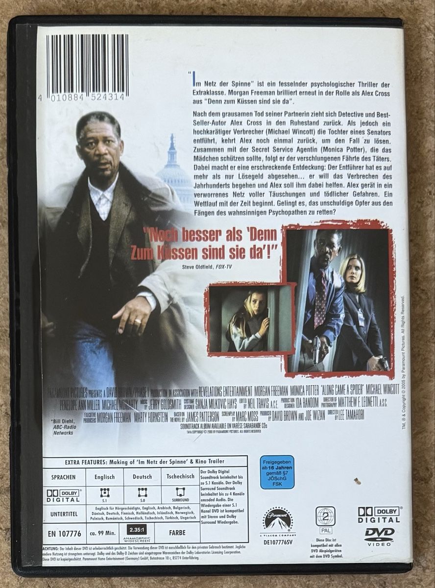 Tutti i DVDs: IM NETZ DER SPINNE  – Nuovo (secondo la descrizione) da Dietikon venduto da AndreaSch01 1