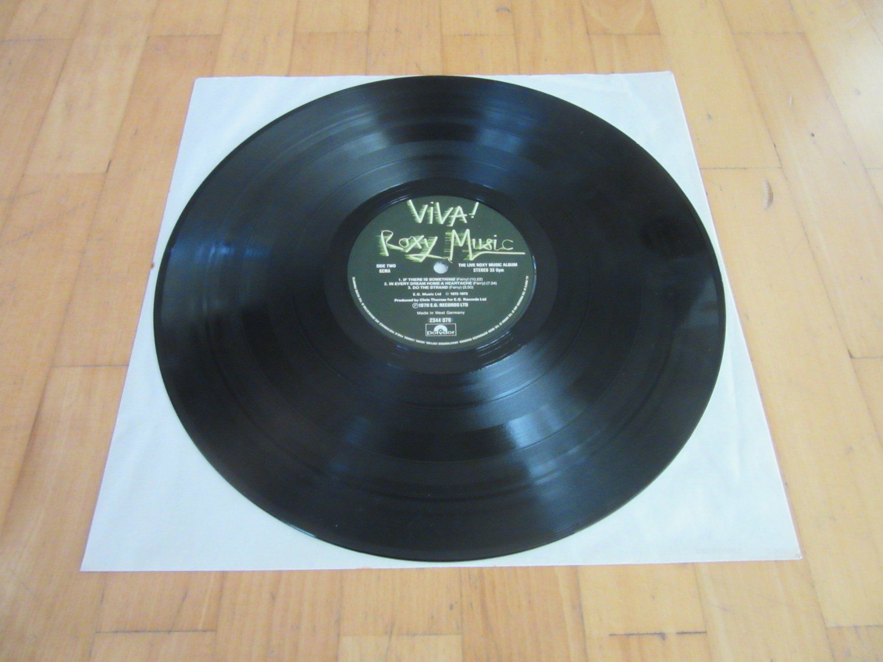 Dischi in vinile: Langspielplatte ROXY MUSIC - VIVA ! – Usato da Degersheim venduto da Tforelle 5