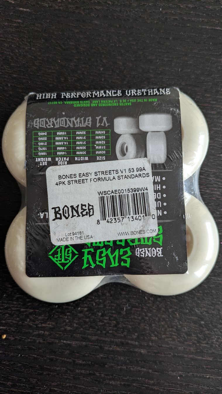 Altro per stoccaggio & trasporto: Bones Skateboard Wheels – Nuovo e nell'imballaggio originale da Bern venduto da SAMSUS 1