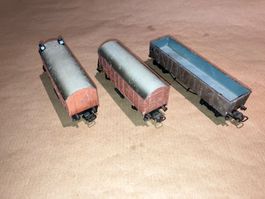 Märklin Güterwagen 320, 320S und 331, Gussmodelle