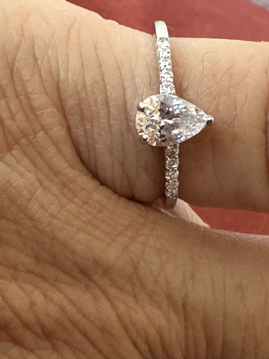 Anelli: 925 Silberring mit Strass – Usato da Herbriggen venduto da Sehrazade 2