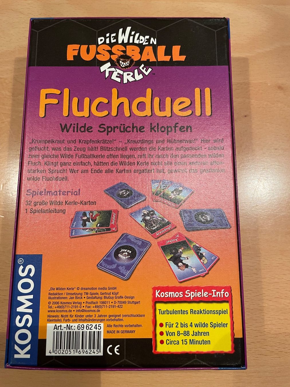 Kosmos Giochi: Die wilden Fussballkerle / Fluchduell – Usato da Speicher venduto da boaserra 1