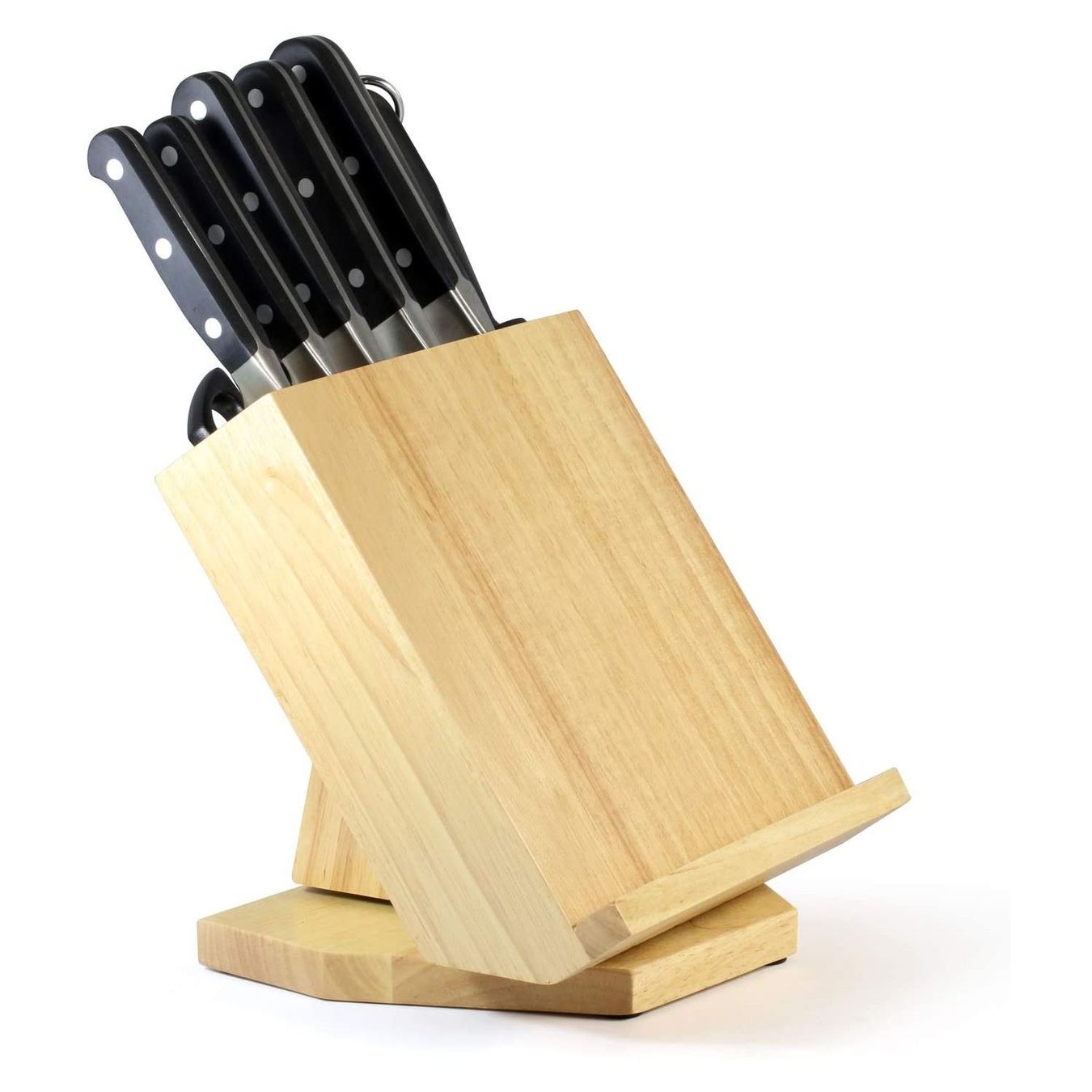 Coltelli: Messerblock mit Tabletthalter und Messer – Nuovo e nell'imballaggio originale da Wettingen venduto da kochshop 1