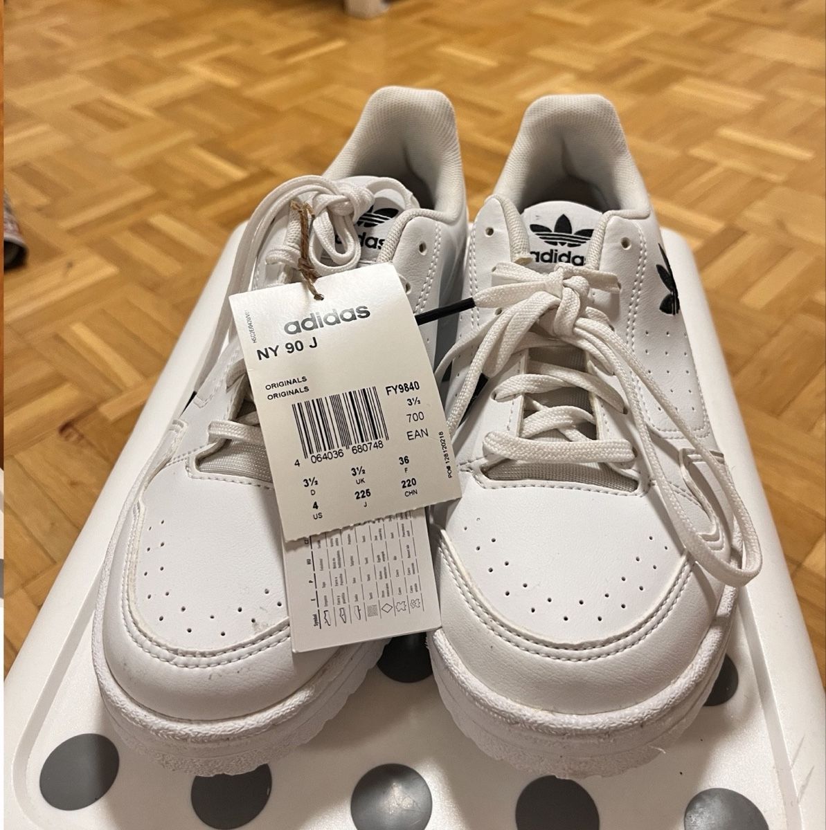 Scarpe da uomo: ADIDAS NY 90 J BLANC – Nuovo e nell'imballaggio originale da Fribourg venduto da Wabisabi. 1