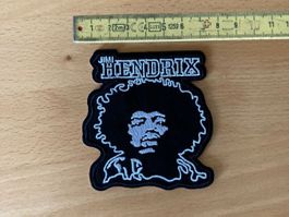Jimi Hendrix Patch Sticker Aufnäher Metal Rock Band 1