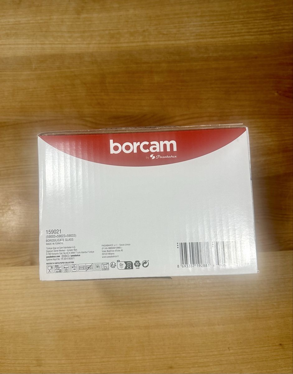 Set di piatti: Borcam / Pasabahce Glas-Kochgeschirr-Set – Nuovo e nell'imballaggio originale da Bonstetten venduto da Filetti99 3