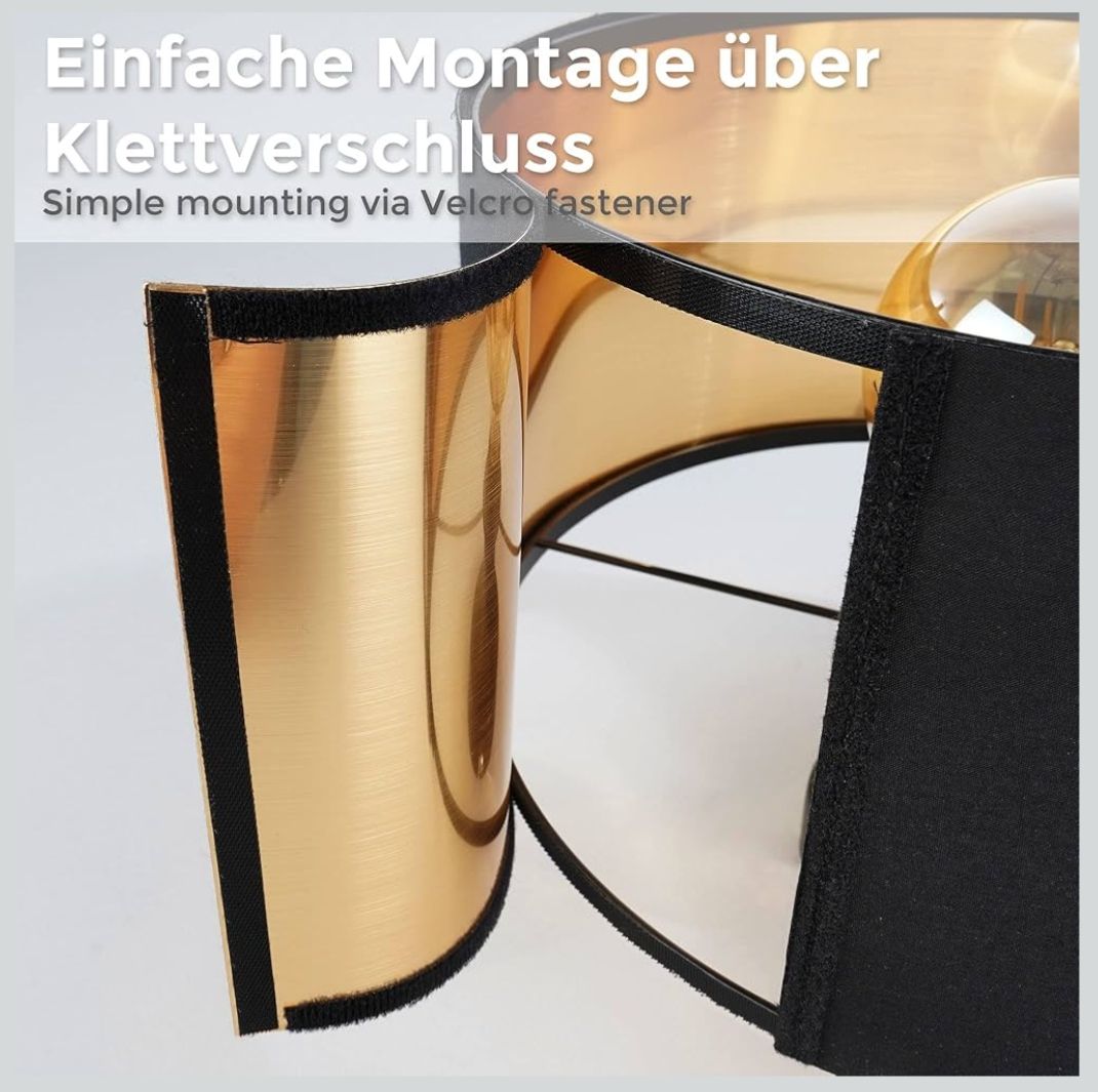Lampadari & plafoniere: Deckenleuchte Schwarz/Gold 30x24 cm – Nuovo e nell'imballaggio originale da Winterthur venduto da SwissPrime 3