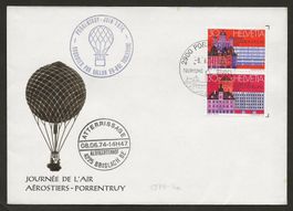 Ballon Schweiz 1974 Porrentruy