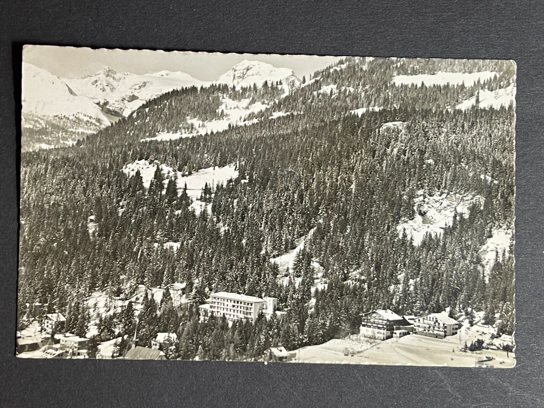 Cartes postales: Flugaufnahme Montana – D'occasion à Steg VS par _vinci_