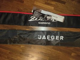 zwei Angelruten taschen