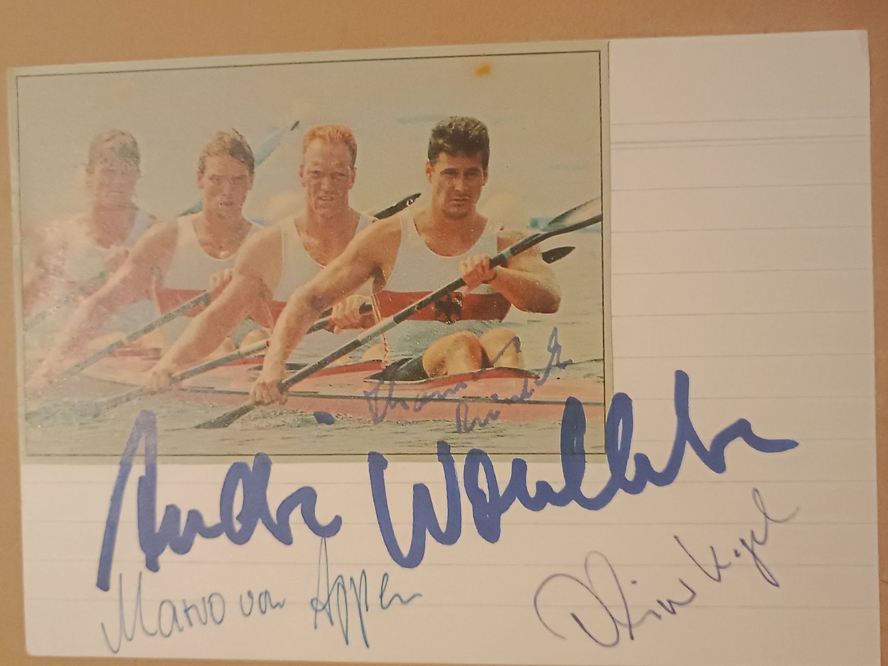 Autographes: Olympia Gold 1992 - Komplett - handsigniert – D'occasion à Menziken par Artographs