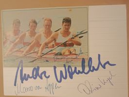 Olympia Gold 1992 - Komplett - handsigniert