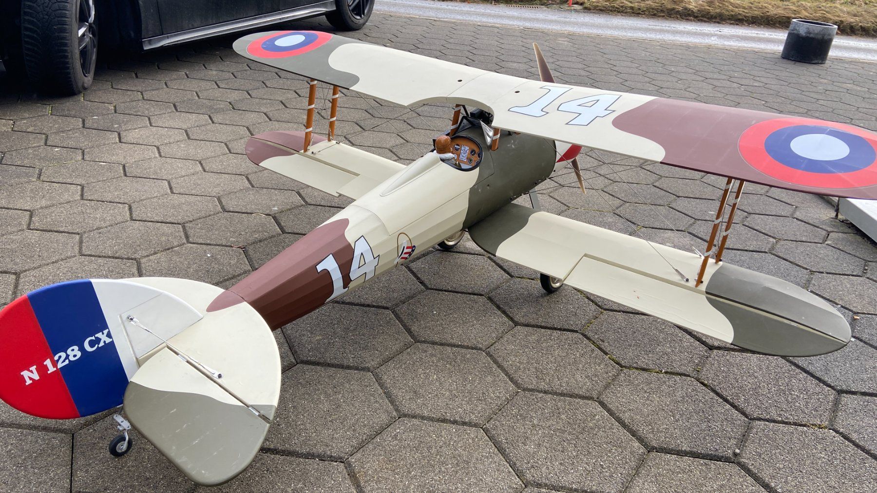 Seagull Modellismo RC: Nieuport 28 Replica 1/5 – Nuovo (secondo la descrizione) da Vuadens venduto da 147PUB 2