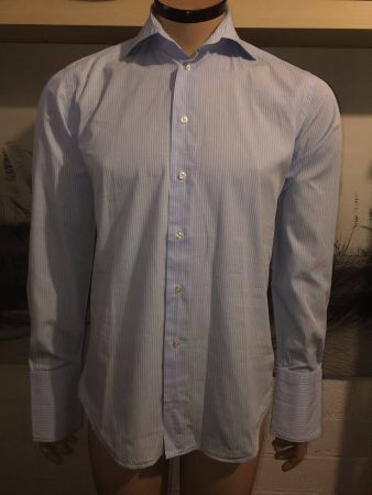 IANNALFO & SGARIGLIA Chemise à boutons de manchette 39 (M)