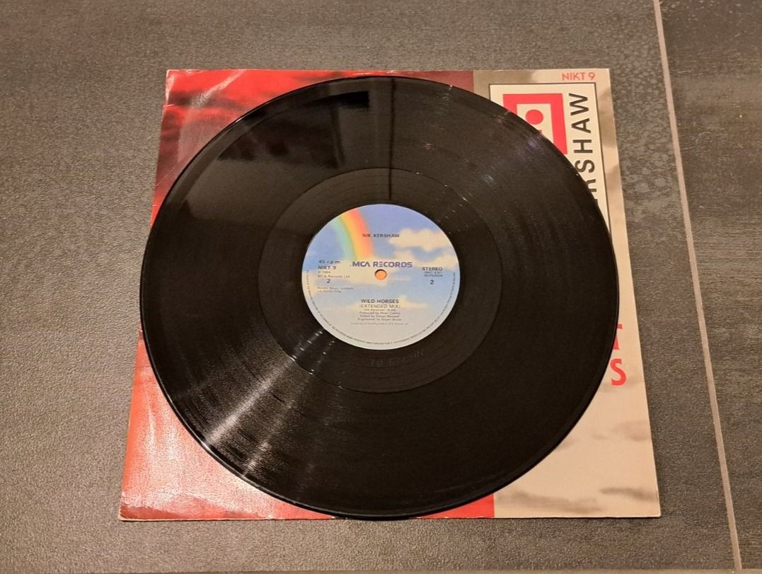 Dischi in vinile: Nik Kershaw when a heart beats Maxi-Single – Usato da Günsberg venduto da Fleder4 3
