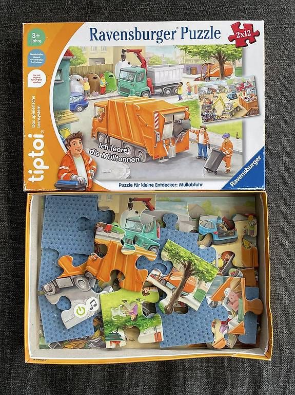Tiptoi Puzzles: Tiptoi Puzzle Müllabfuhr – Gebraucht aus Brütten von Snowkiwi 1