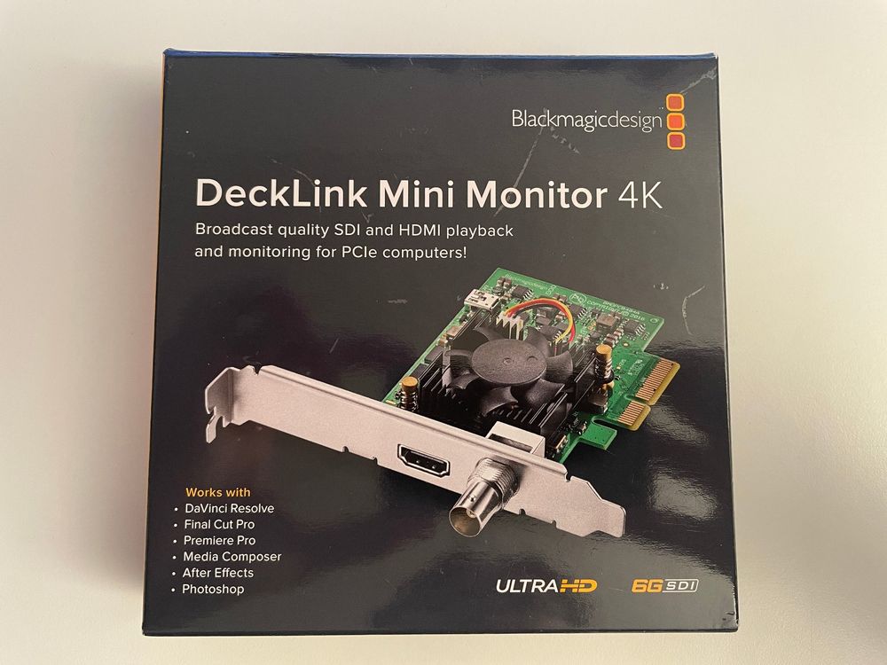 BM DeckLink Mini Monitor 4K | Kaufen auf Ricardo