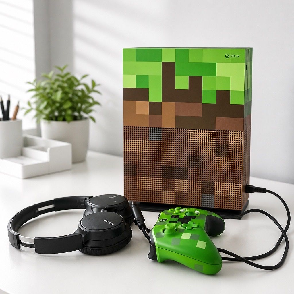 Microsoft Console: Xbox One Minecraft Limited Edition – Usato da Diegten venduto da Just_Nooo