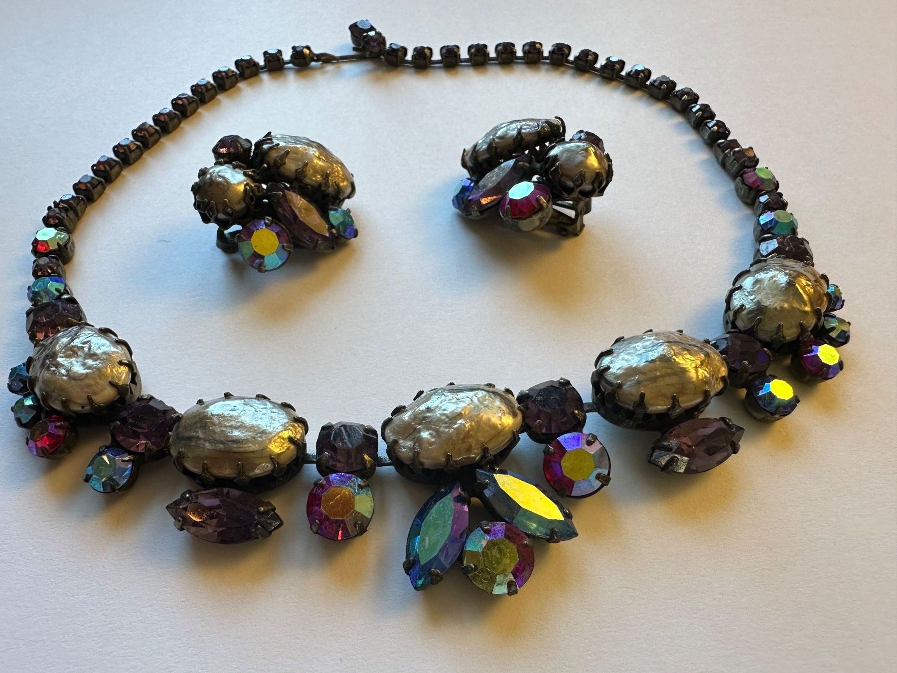Catenine: REGENCY Vintage Demi-Parure – Usato da Freienbach venduto da GerSe019