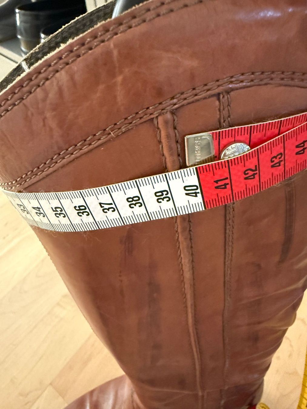 Damenschuhe: Damenstiefel, Vero Cuoio, Gr. 39 – Gebraucht aus Bonstetten von Goodbuy1 4