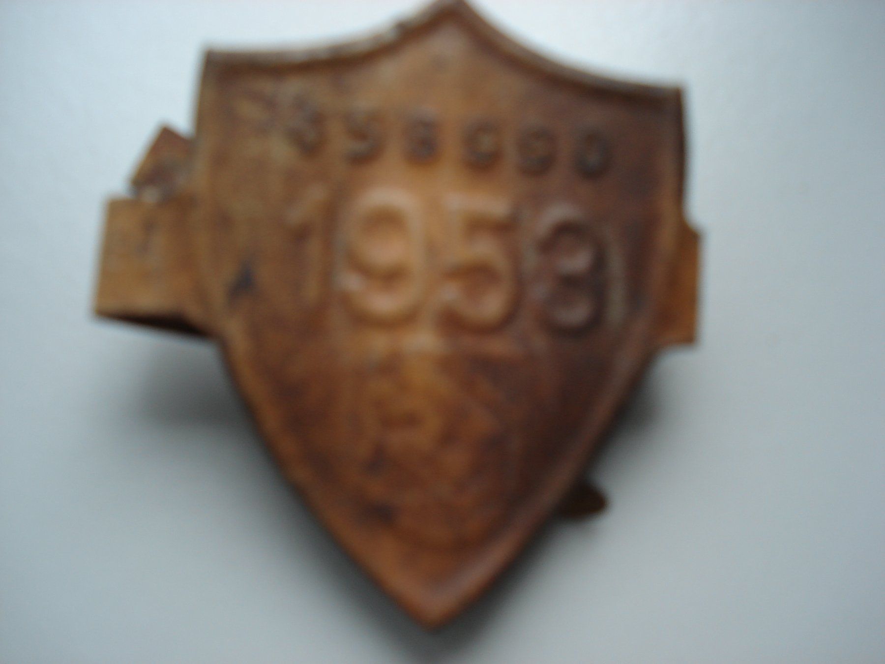 Schilder: Velonummer BE 1953 – Gebraucht aus Root von vil_k76z 1
