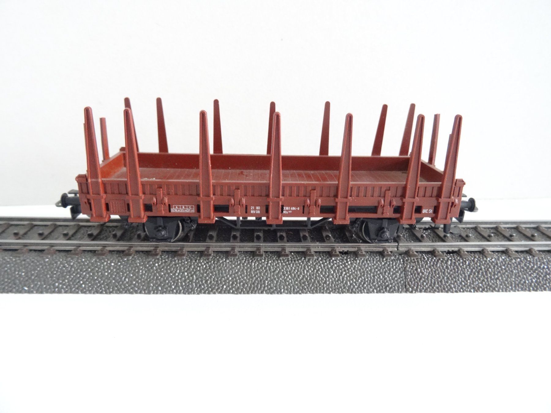 Märklin Modellini di ferrovie: Märklin. H0 4459 Rungenwagen – Usato da Hochdorf venduto da Teger02 3
