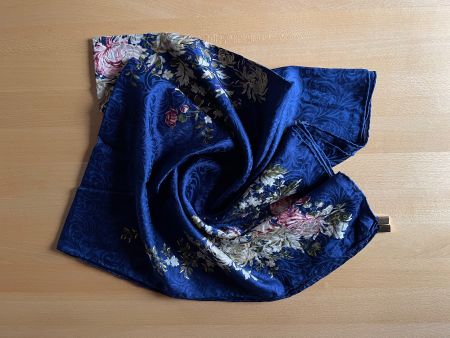 Seiden-Foulard 100 x 100 cm, neu
