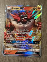 Pokemon Karte Fullart Holo Fuegro GX 27 - Sonne & Mond